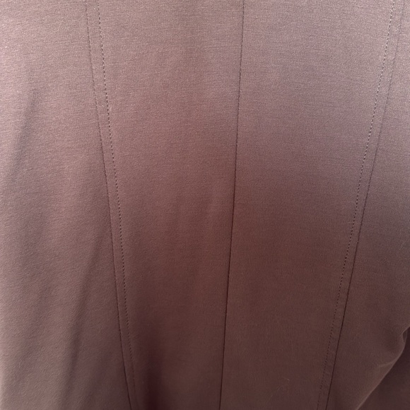 Kut from the Kloth Faux Leather Jacket Grey/Brown Sz Large Women’s EUC - Picture 10 of 12